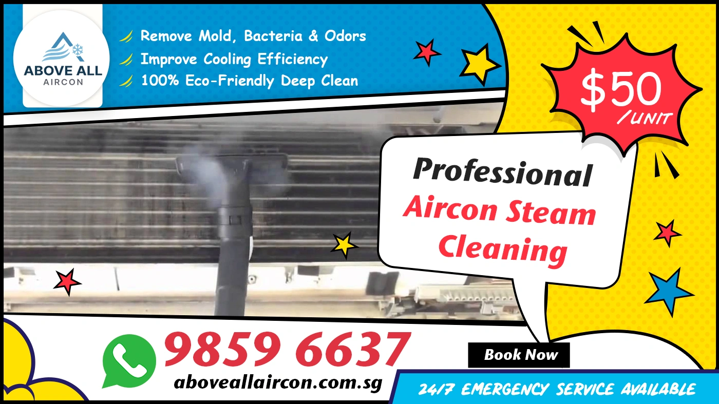 Aircon Steam Cleaning